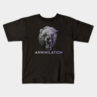 Mutated Bear (with title) Kids T-Shirt